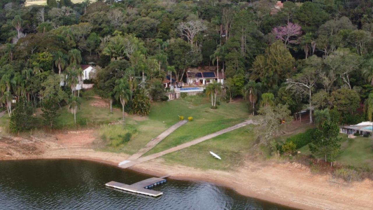 Chacara Em Condominio A Beira Da Represa Para Locacao Familiar Ibiuna Exterior photo